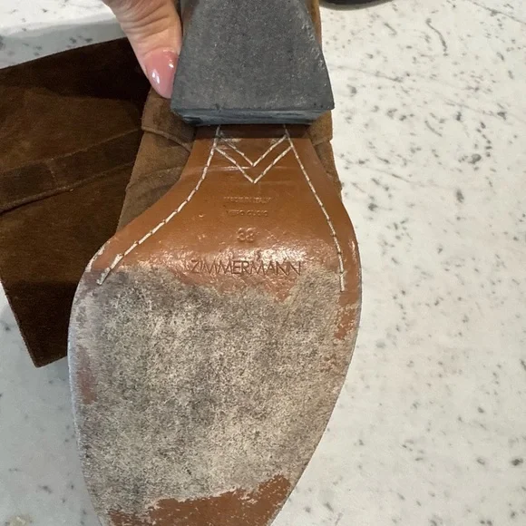 Zimmermann Brown Heeled Boots - Picture 7 of 8